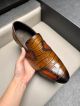 Berluti Man Black and brown Calfskin Business Leather Shoes 0428126 (7)_th.jpg
